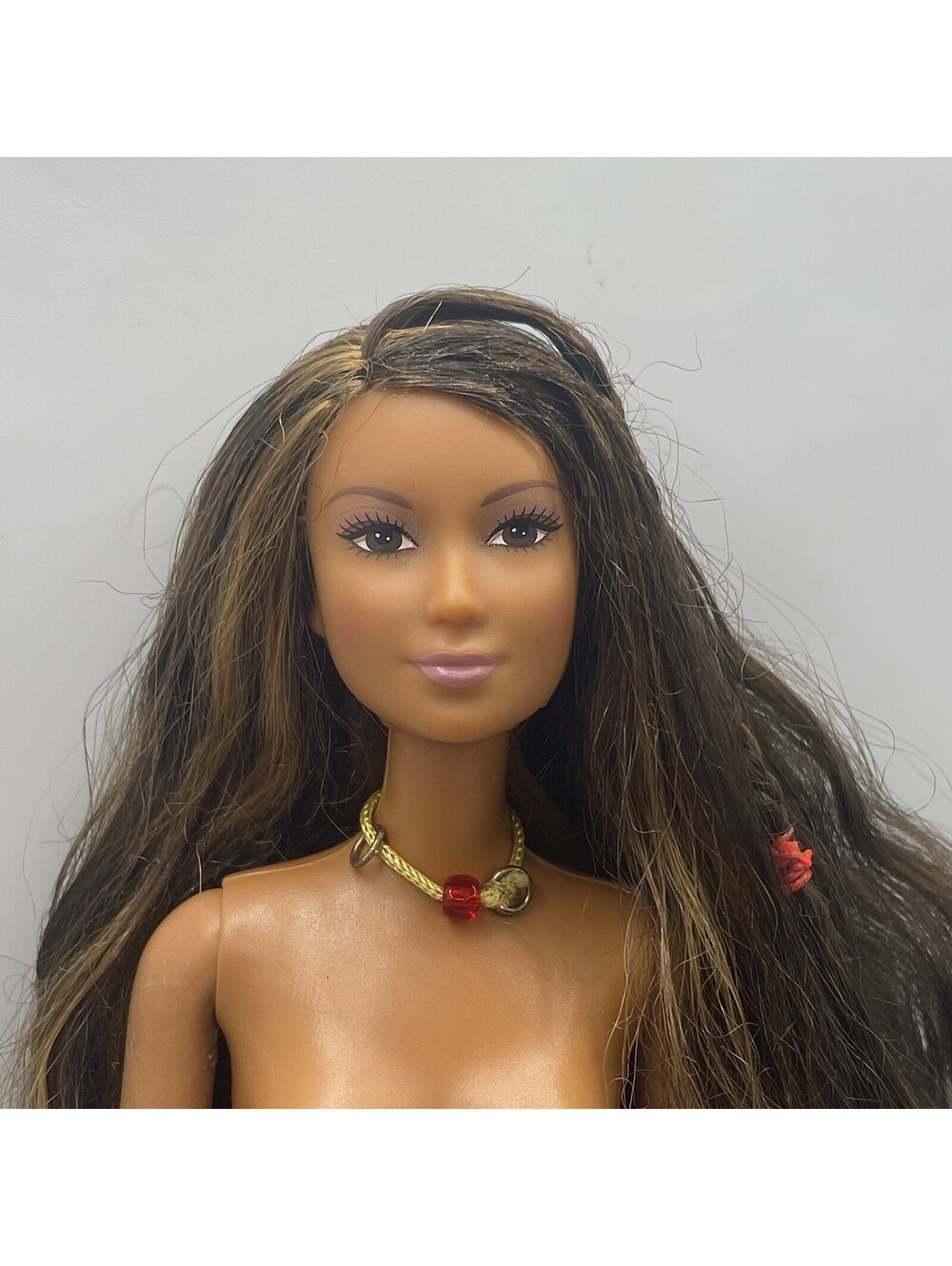 Nude Barbie Fashion Fever, Kayla, Tropical Island Doll 2004 Mattel B15